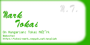 mark tokai business card